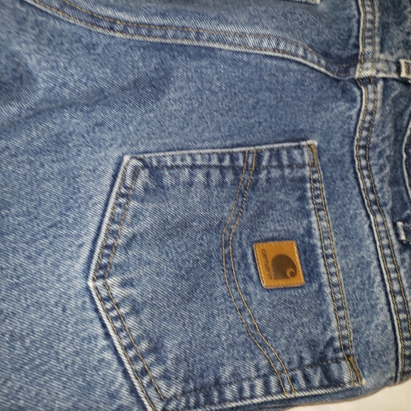 Carhartt Men's Work Jeans size 36 Blue - Picture 6 of 7